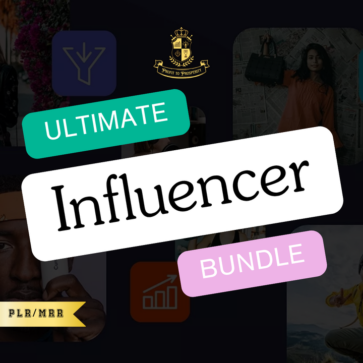 Ultimate Influencer Bundle (PLR-MRR)