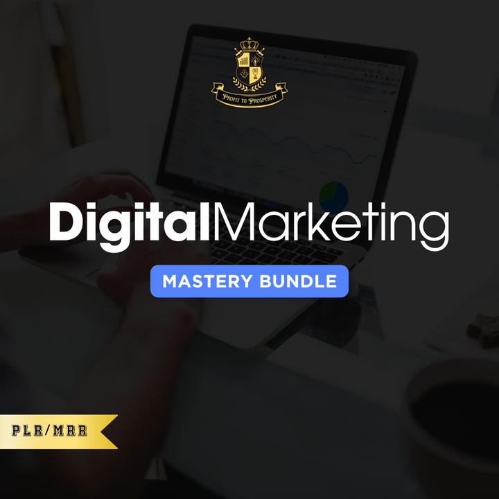 Digital Marketing Mastery Bundle (PLR-MRR)